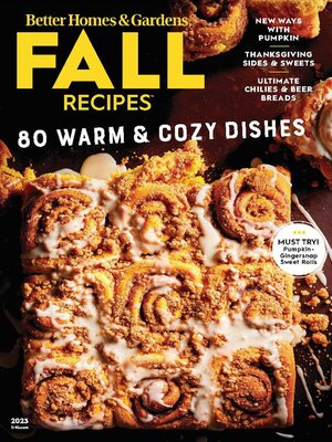 cover image of BH&G Fall Recipes